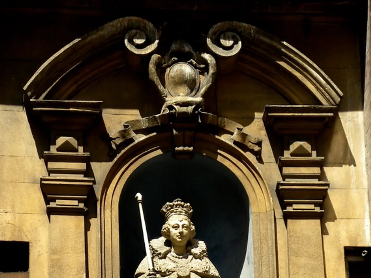 It is a statue and it's a building.