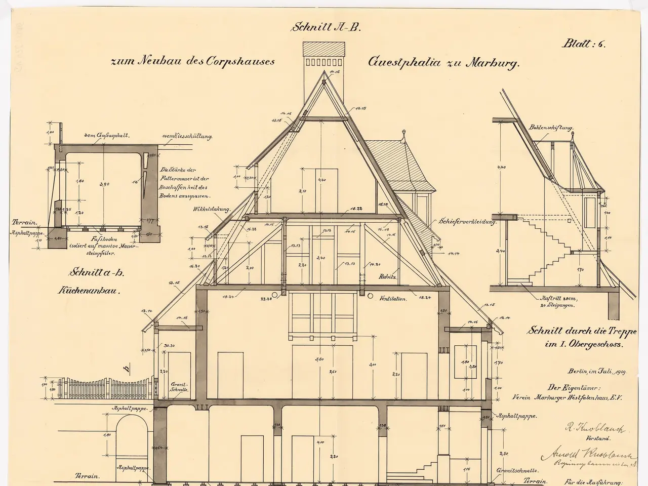 The image shows a drawing of a house with a lot of windows and a roof, which is believed to be the...