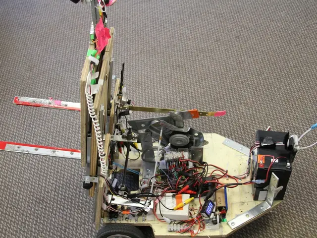 In this image we can see a gadget.